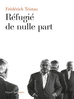 cover image of Réfugié de nulle-part